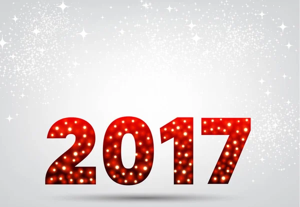 Bonne année 2017 — Image vectorielle