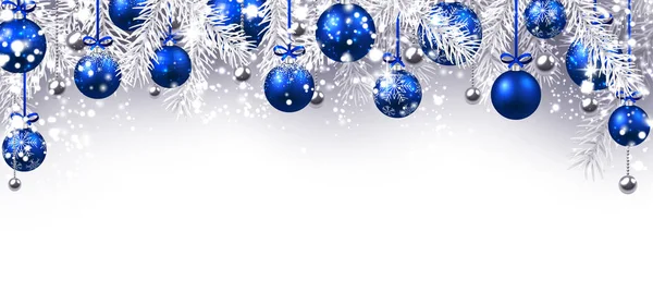 Noel balolarıyla Yeni Yıl Afişi.