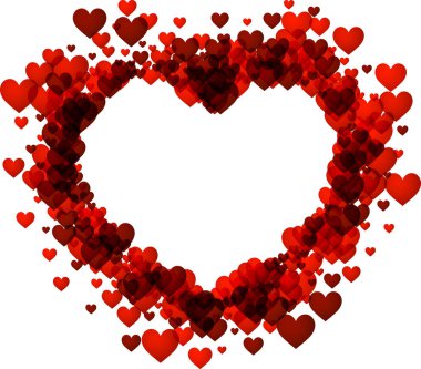 çerçeve kalplerini yaptı