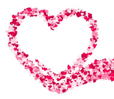 çerçeve kalplerini yaptı