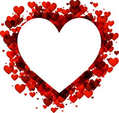 çerçeve kalplerini yaptı