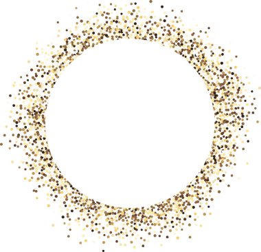 dots-in yuvarlak kumlu çerçeve yaptı