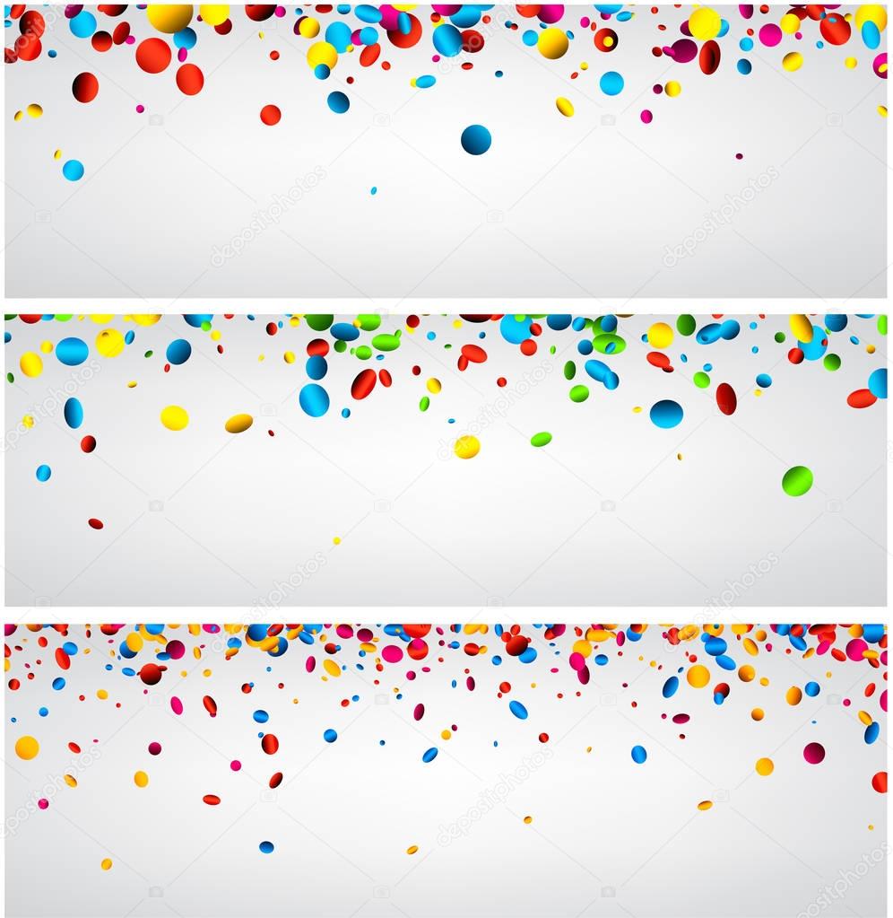 circle shape confetti template