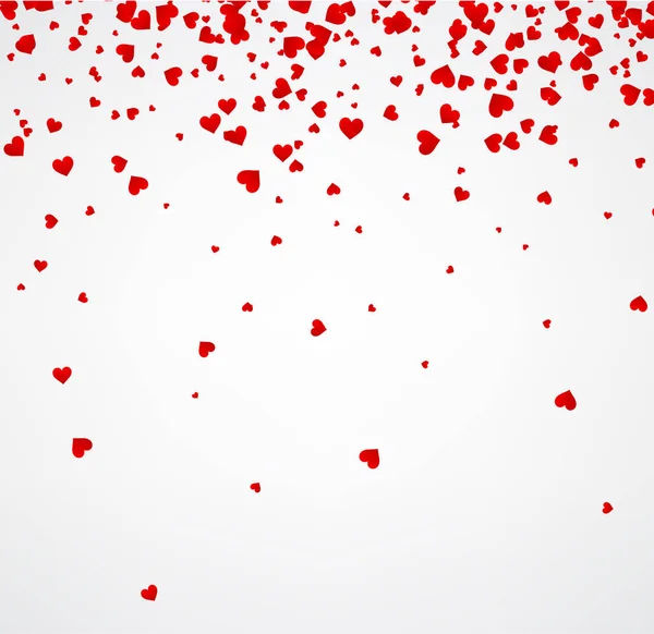 Amour fond de Saint-Valentin avec des cœurs . — Image vectorielle