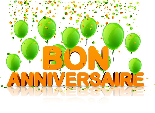 Happy Birthday French Images Vectorielles Happy Birthday French Vecteurs Libres De Droits Depositphotos