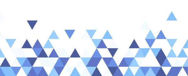 Blauwe grafische driehoekjes — Stockvector