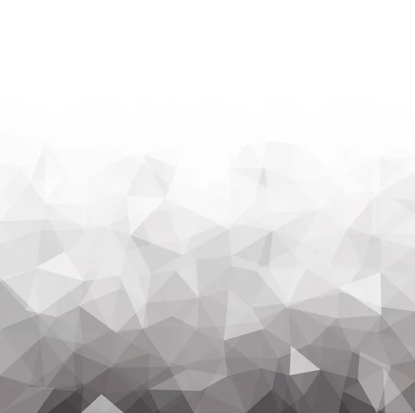 Gris mosaico geométrico fondo abstracto — Vector de stock