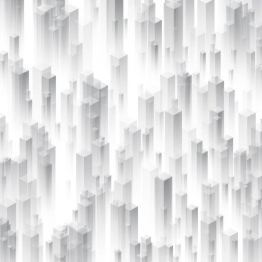 geometrik gri Perspektifler ile desen