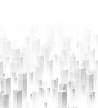 geometrik gri Perspektifler ile desen