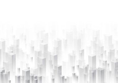 geometrik gri Perspektifler ile desen