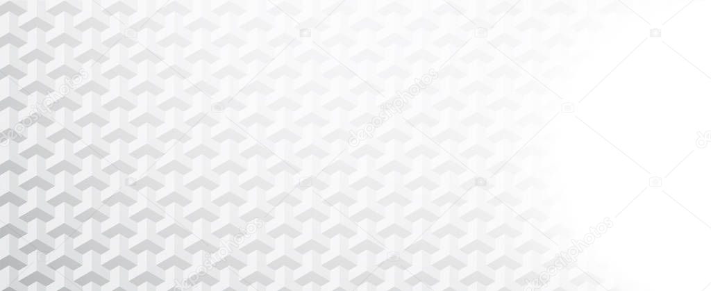 White geometric pattern