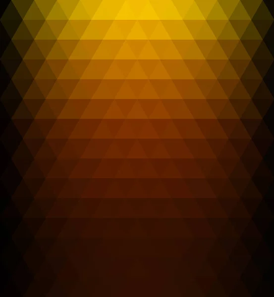 赭石梯度三角形图案 — 图库矢量图片