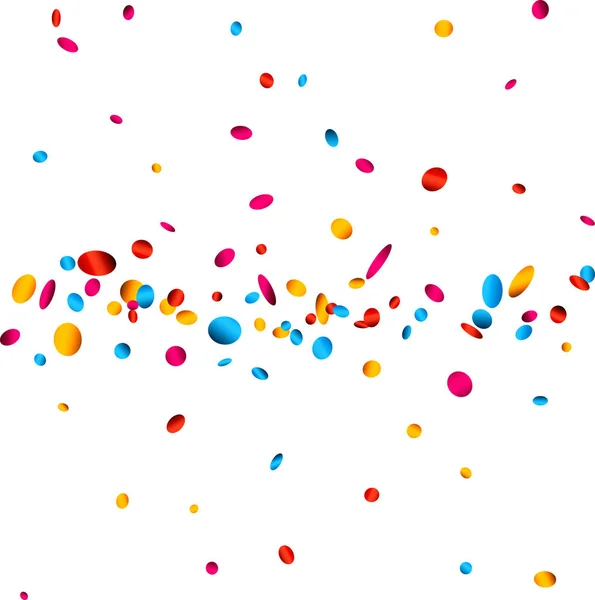 Kleurrijke glanzende confetti — Stockvector