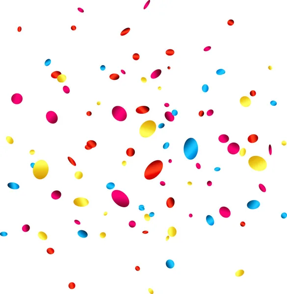 Kleurrijke glanzende confetti — Stockvector