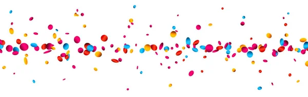 Färgglada glansigt konfetti — Stock vektor