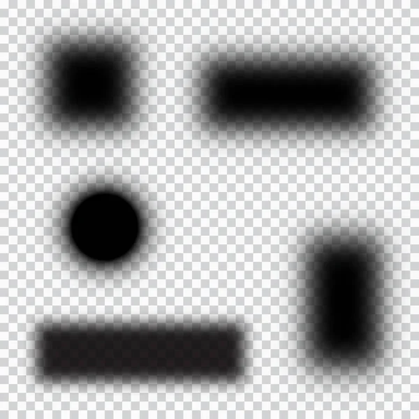 Ensemble de bannières monochromes — Image vectorielle
