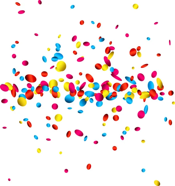 Kleurrijke glanzende confetti — Stockvector