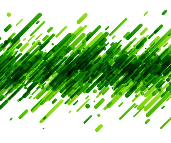 Bannière verte lumineuse — Image vectorielle