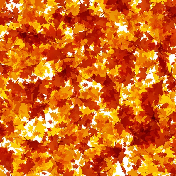 พื้นหลังฤดูใบไม้ร่วงที่มีใบส้ม . — ภาพเวกเตอร์สต็อก