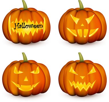 Halloween pumpkins ayarla