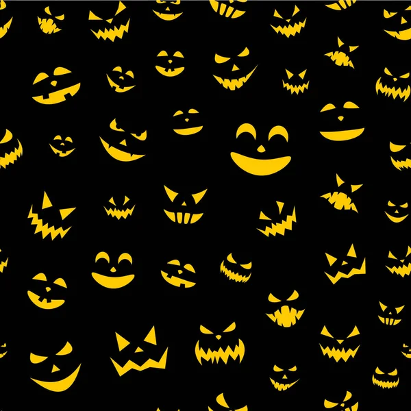 Dikişsiz halloween desen — Stok Vektör