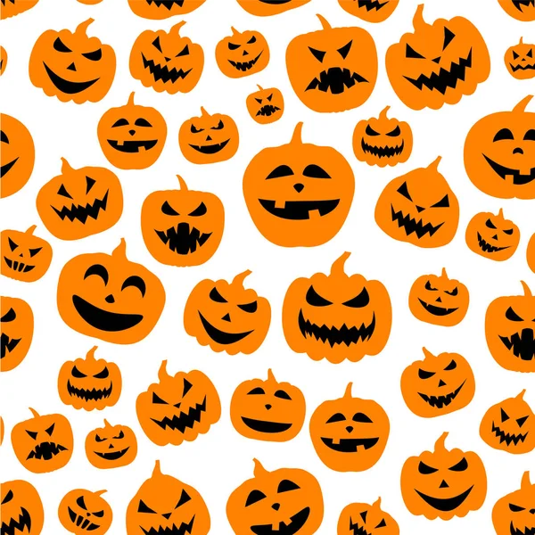 Patrón de Halloween sin costuras — Archivo Imágenes Vectoriales