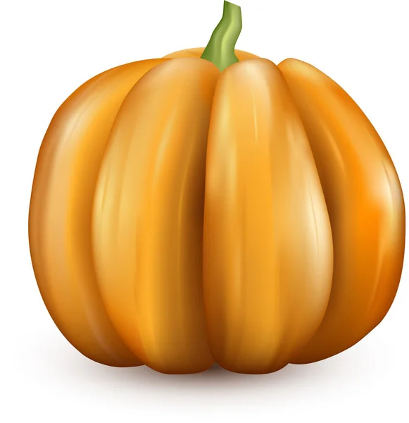 Banner de Halloween con calabaza — Archivo Imágenes Vectoriales