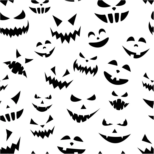 Padrão de Halloween sem costura — Vetor de Stock