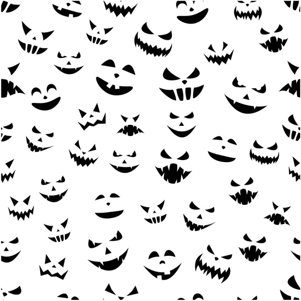Nahtloses Halloween-Muster — Stockvektor