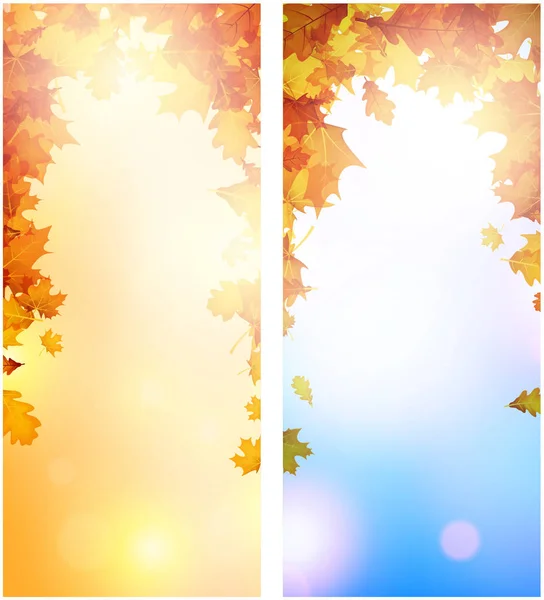 Set di banner colorati — Vettoriale Stock