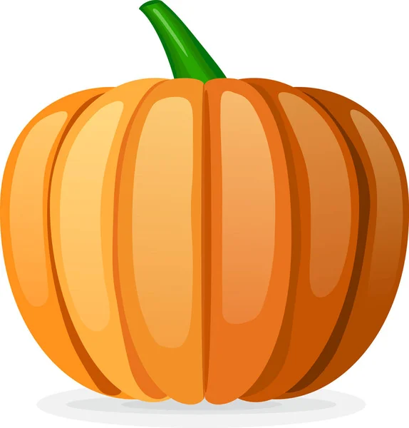 Abóbora halloween laranja —  Vetores de Stock