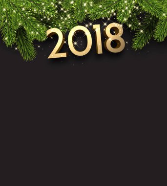 çam dalları ile arka plan.