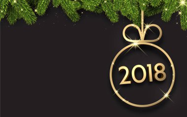 Altın christmas top