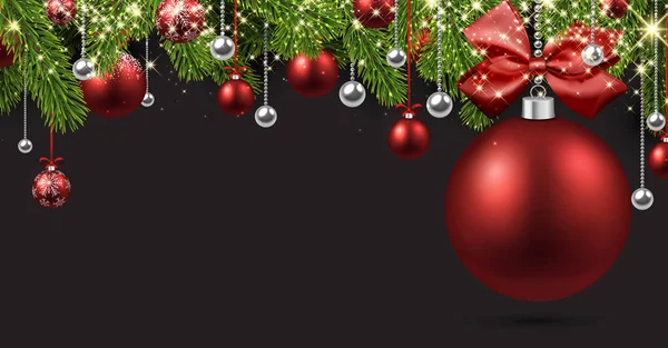 çam dalları ile arka plan.