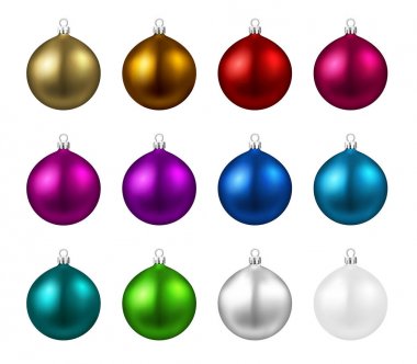 Renkli Noel Baloları