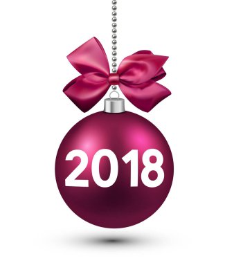 2018 yeni yıl bayram kartı