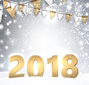 2018 yeni yıl Festival arka plan