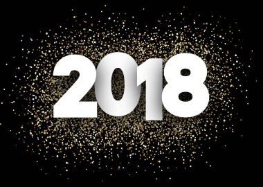 2018 yeni yıl Festival arka plan