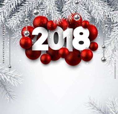 2018 yeni yıl Festival arka plan