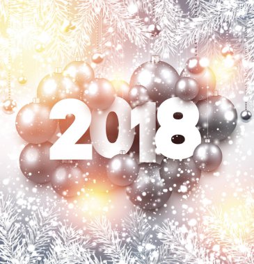 2018 yeni yıl Festival arka plan