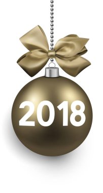 2018 yeni yıl bayram kartı