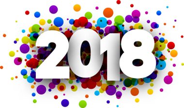 2018 yeni yıl Festival arka plan