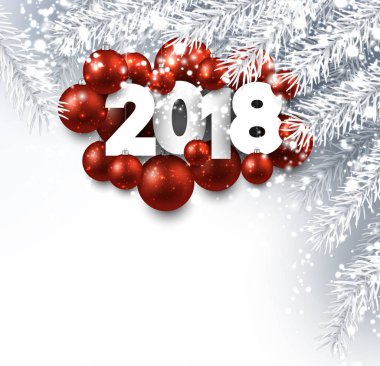 2018 yeni yıl Festival arka plan