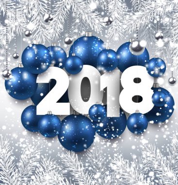 2018 yeni yıl Festival arka plan