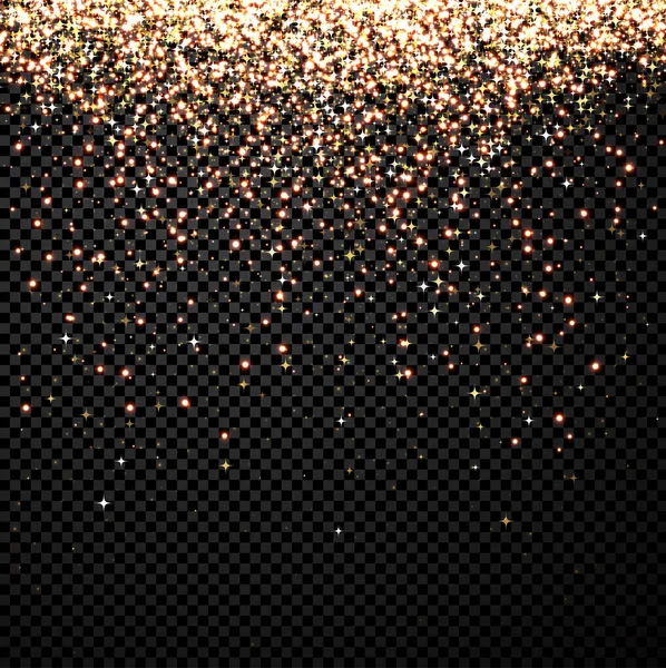 Negro abstracto brillante fondo de Navidad — Vector de stock