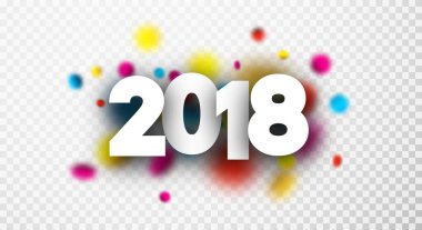 Festival arka plan üzerinde 2018 metin