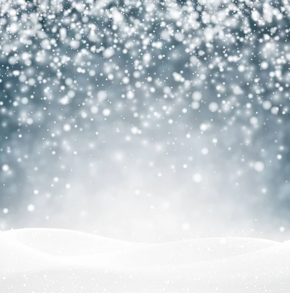 Барвисті блискучі зимові сніжинки — стоковий вектор