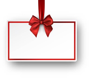 kırmızı saten yay