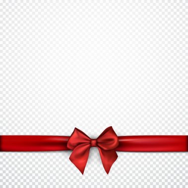 kırmızı saten yay