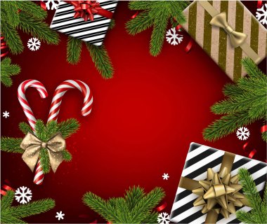 Şenlikli Noel Arkaplanı 